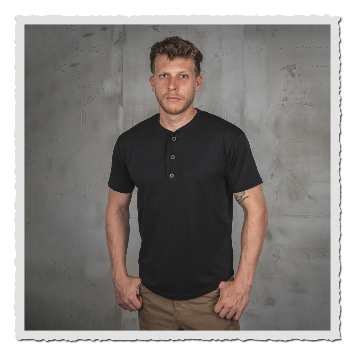 1963 Roadie Shirt Short Sleeve Texas Black